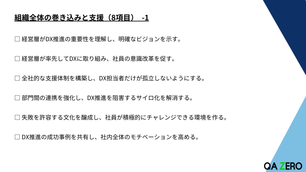 DX推進を成功に導く人材育成36のチェックリスト内容